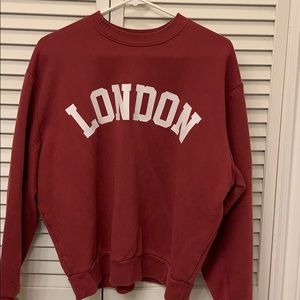‘London’ Crew neck sweatshirt